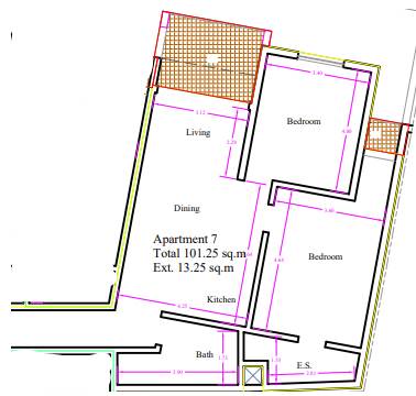 Mosta - 2 Bedroom Finished Apartment