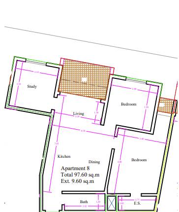 Mosta, Already Built ** Finished 3 Bedroom Apartment with terrace & balcony ** optional Garages