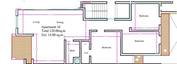 Mosta, Already Built ** Finished 3 Bedroom Apartment with terrace & balcony ** optional Garages