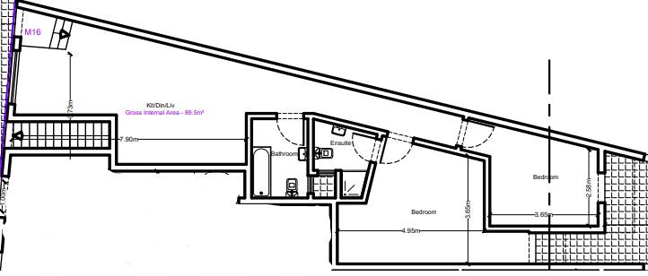 Lija - 2 Bedroom Elevated Maisonette Finished