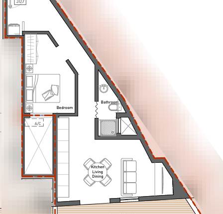 Santa Venera- 1 Bedroom Penrthouse