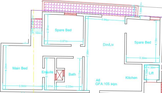 Luqa - 2nd Floor 3 Bedroom Finished Apartment