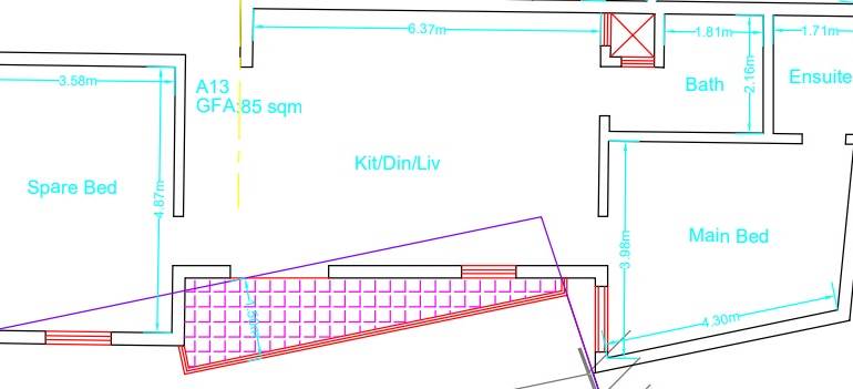 Luqa - 2 Bed,2 Bath Finished 3rd Flr Apartment