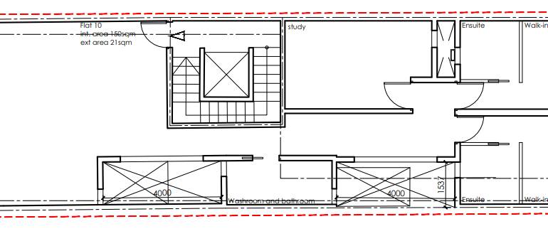 Bugibba - 3 Bedroom Circa 172Sqm Shell Form Apartment On Plan