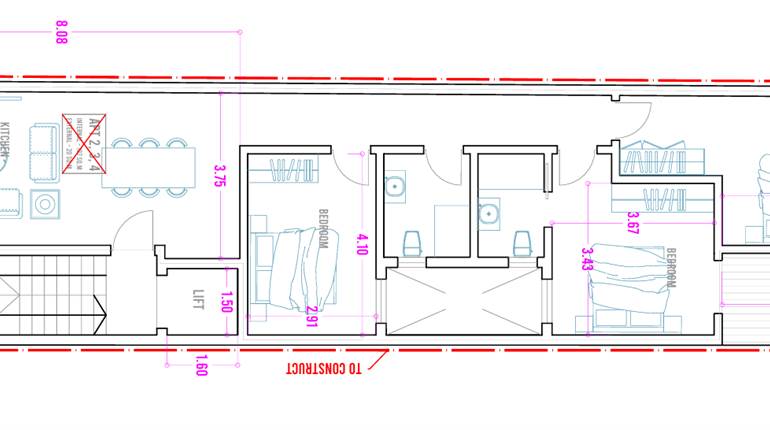 Qormi - 2nd Floor 3 Bedroom Finished Apartment + Optional Garage