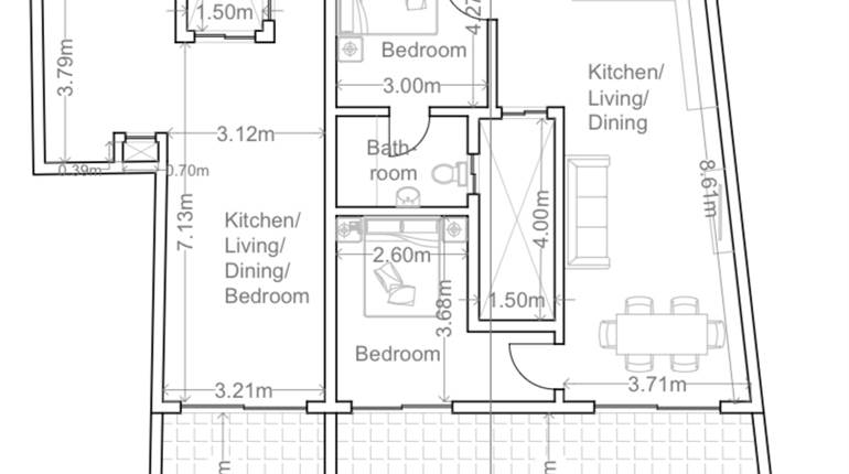 Marsalforn Gozo - 1 Bedroom Penthouse + Airspace