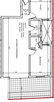 Balzan - Finished 2 Bedroom Penthouse On Plan 