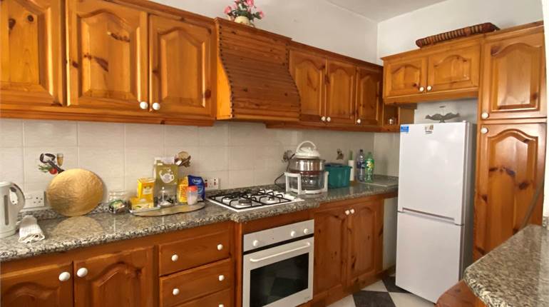 Marsalforn Gozo - 3 Bedroom Furnished Apartment + Street Level Garage