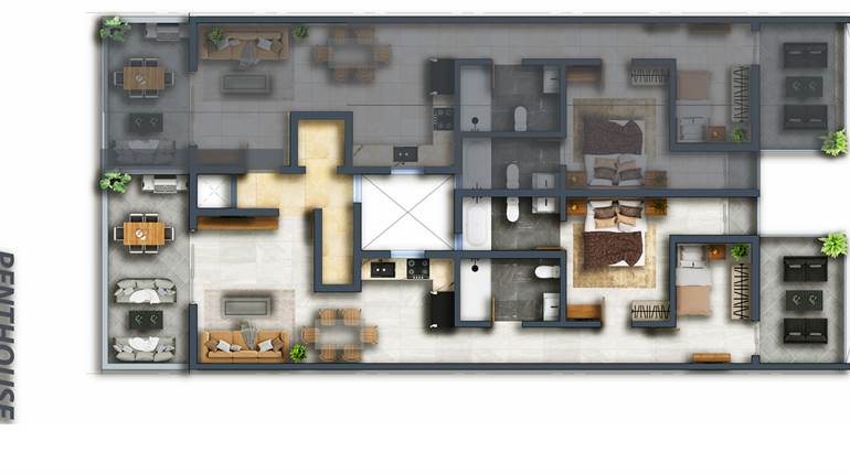 Tarxien - 2 Bedroom Penthouse + Terrace