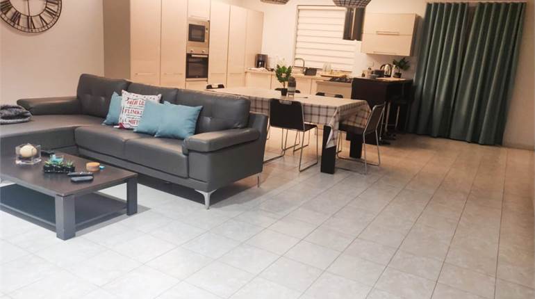 Zabbar - 3 Bedroom Furnished Elevated Apartment + Backyard