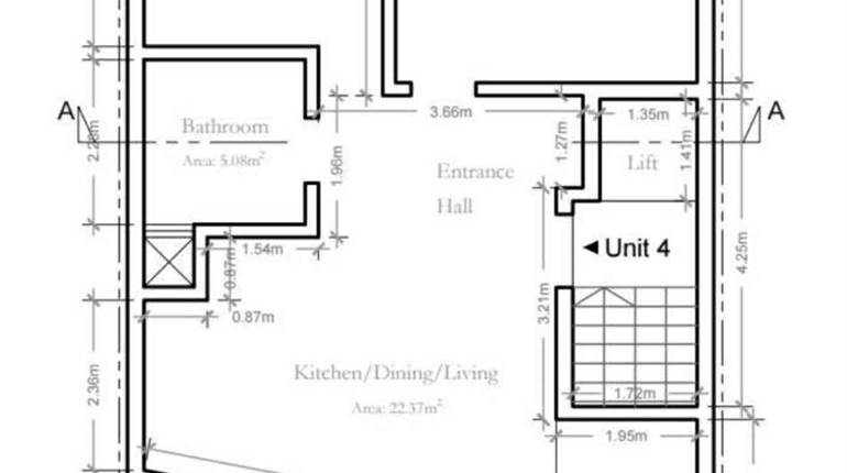 Tarxien - 2 Bedroom Penthouse Shell Form + Airspace