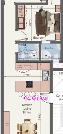 Santa Venera - 2 Bedroom 2nd Floor Apartment On Plan 