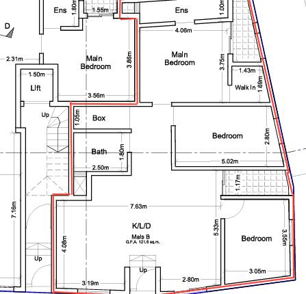Qormi - Under Construction 3 Bedroom Maisonette - Finished