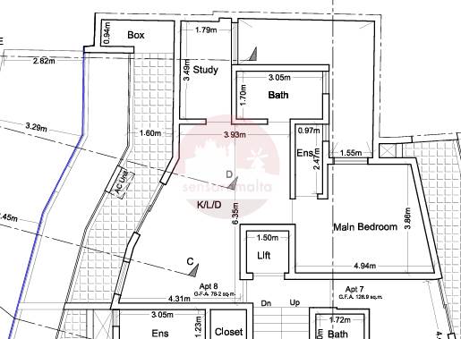 Qormi - Under Construction 2 Bedroom Apartment - Finished