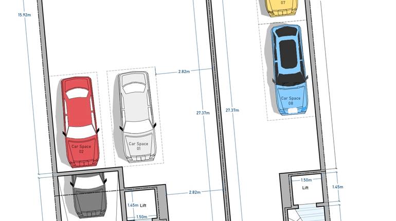 Fontana Gozo - 9 Car Street Level Garage