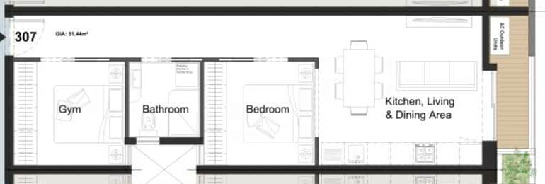 Paola - On plan 2 Bedroom Apartment 