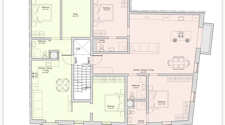 Sannat Gozo - 3 or 2 Bedroom Apartments