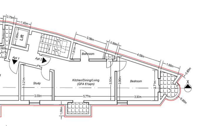 Paola - On plan 2 Bedroom Finished Apartment