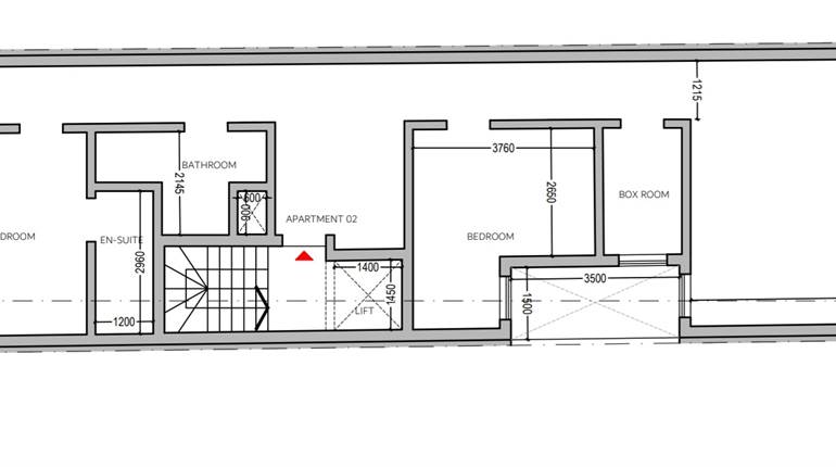 Luqa- 3 bedroom Apartment Finished (On Plan) 3rd floor
