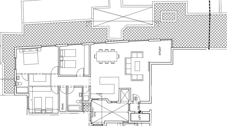 St Julian's - 3 Bedroom 8th Floor Finished Penthouse On Plan 