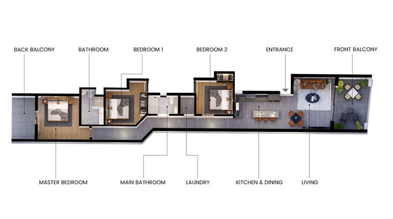 Burmarrad - 3 Bedroom Ground Floor Apartment