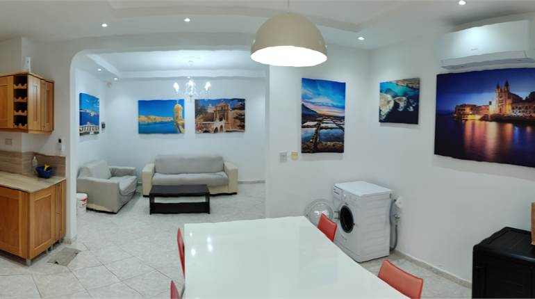 Gzira - 3 Bedroom Fully Furnished Apt + Garage