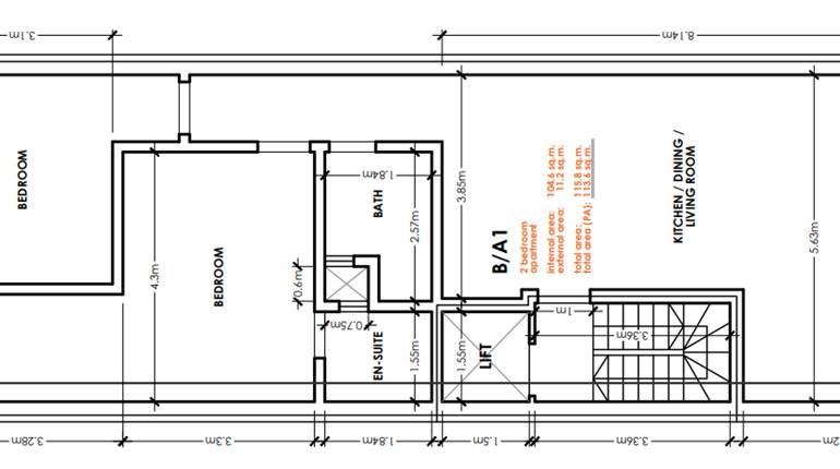 Siggiewi - 1st Finished 2 Bedroom Apt + Opt Garage