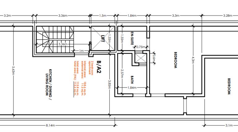 Siggiewi - 2nd Finished 2 Bedroom Apt + Opt Garage