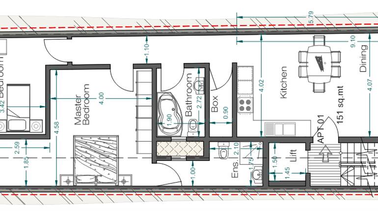 San Pawl il-Bahar - 1st Floor 3 Bedroom Apartment