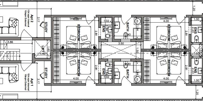 Birkirkara - 3 Bedroom Apt + 2 Balconies - On Plan